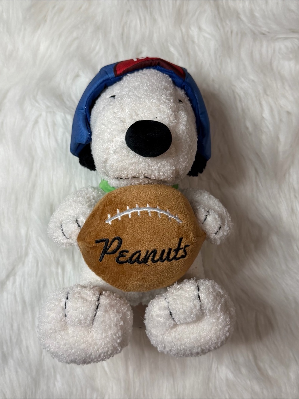 Miniso Peanuts Snoopy Plush Stuffed Animal Football